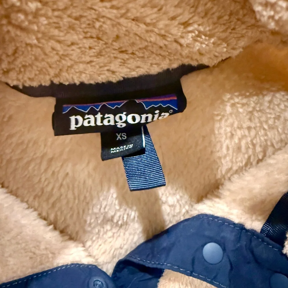 Patagonia Retool Peach Blush Snap-T Pullover Fleece. XS. Like New. - Picture 5 of 5